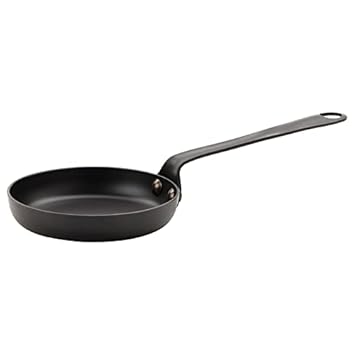 Ikea Carbon Steel Frying pan, Carbon Steel 13 cm (5 inches)_Sold by Bunnings Home