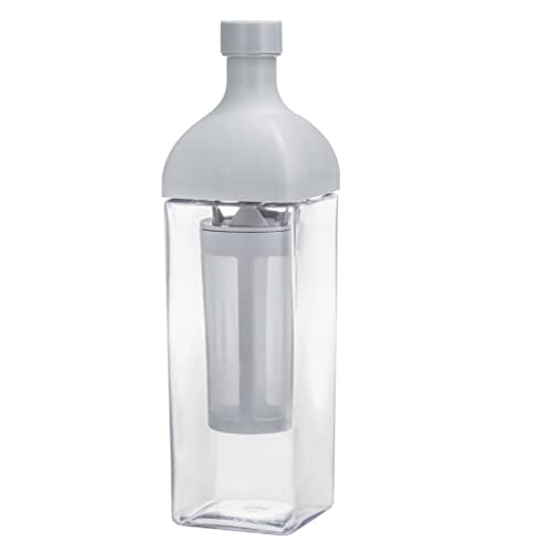 HARIO KAC-110-PGR Kirk Coffee Bottle Usable Capacity 33.8 fl oz (1 000 ml) Cold Brew Pale Gray Made in Japan