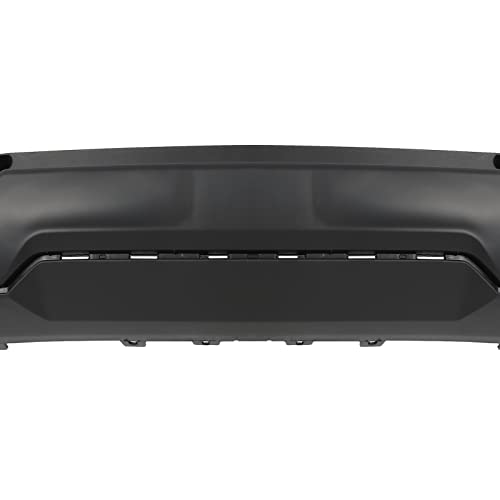 PENSUN Front Bumper Valance Fit For Silverado 1500 2016-2018 W/Tow Hook Holes W/ Z71 Package Textured Black ABS Plastic GM1015135C