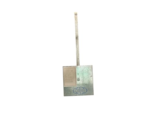 Image of Edamen 9 inchx9 inch GI Earth Plate sheet with connected strip for High Load Capacity Up t0 3kw /3000W For Industry Home Office Protect From High current Flow