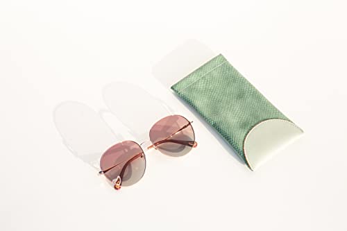 Bluestone Sunshades Round Love Sunglasses - Chrome Frame with Gray Lens - UV Blocking - Anti Fog - Scratch Resistant4