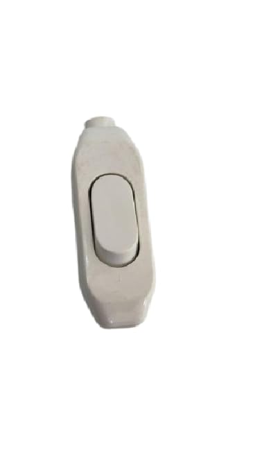 NAGESH DEVADIGA Inline Cord Switch White Rocker Style for Lamp Light Fixtures On Off Switch Durable Electrical Cord for Home Use-image-17
