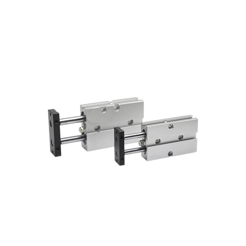 Vérin pneumatique double effet TN50 aimanté course 75mm double tige
