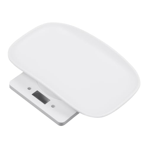 Bilancia digitale per alimenti - Vassoio di pesatura da cucina con display LCD, funzione tara, 4 unità di misura, intervallo di pesatura 0,0022-22,05 libbre, ideale per frutta e piccoli animali
