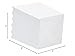 Juvale 100 Pack Mini Popcorn Boxes for Party, Bulk White Popcorn Containers for Movie Night Decorations (3 x 4 In) - Carnival Decor