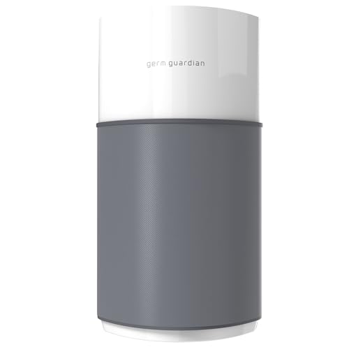 GermGuardian AirSafe+ XL Air Purifier for Home, 360° True HEPA Filter, UV-C Light, Air Quality...