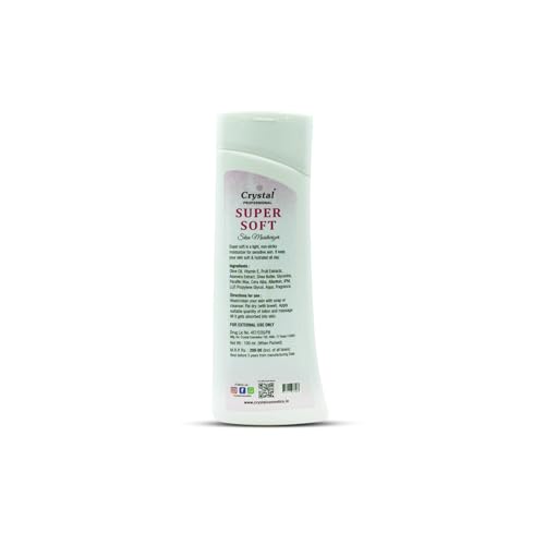 Image of Crystal Cosmetics Super Soft Olive Oil & Vitamin E Moisturizer | Deep Hydrating, Skin-Softening Cream for Men and Women | Enhances Skin Barrier | Suitable for Sensitive Skin (100ml)