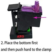 Image of ANG Ink Suction Tool Kit for Cartridge & Nozzle Cleaning - Compatible with HP 678, 803, 680, 802, 21, 22, 56, 57, 818, 901, 702, 703, 860, 861 & Canon 830, 831, 740, 741, 89, 99