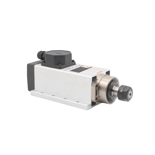 KACOME CNC Spindle Motor Air Cooling 220v 2.2kw ER20 Air Cooled Spindle 400Hz 4pcs Ceramic Ball bearigs(Ceramic Bearings,220V)