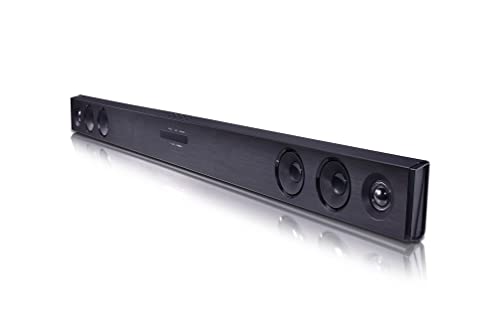 LG SoundBar, 300W, RMS, Conexão Bluetooth, 2.1 Canais, Auto Sound Engine (ASE), Adaptive Sound Control (ASC), Sem fios, Conexões Múltiplas - SQC2