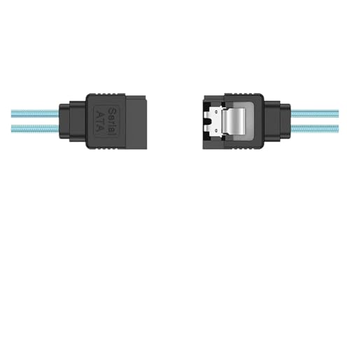 Cable SATA III 12Gbps Recto 1 m con Seguro miniatura 4