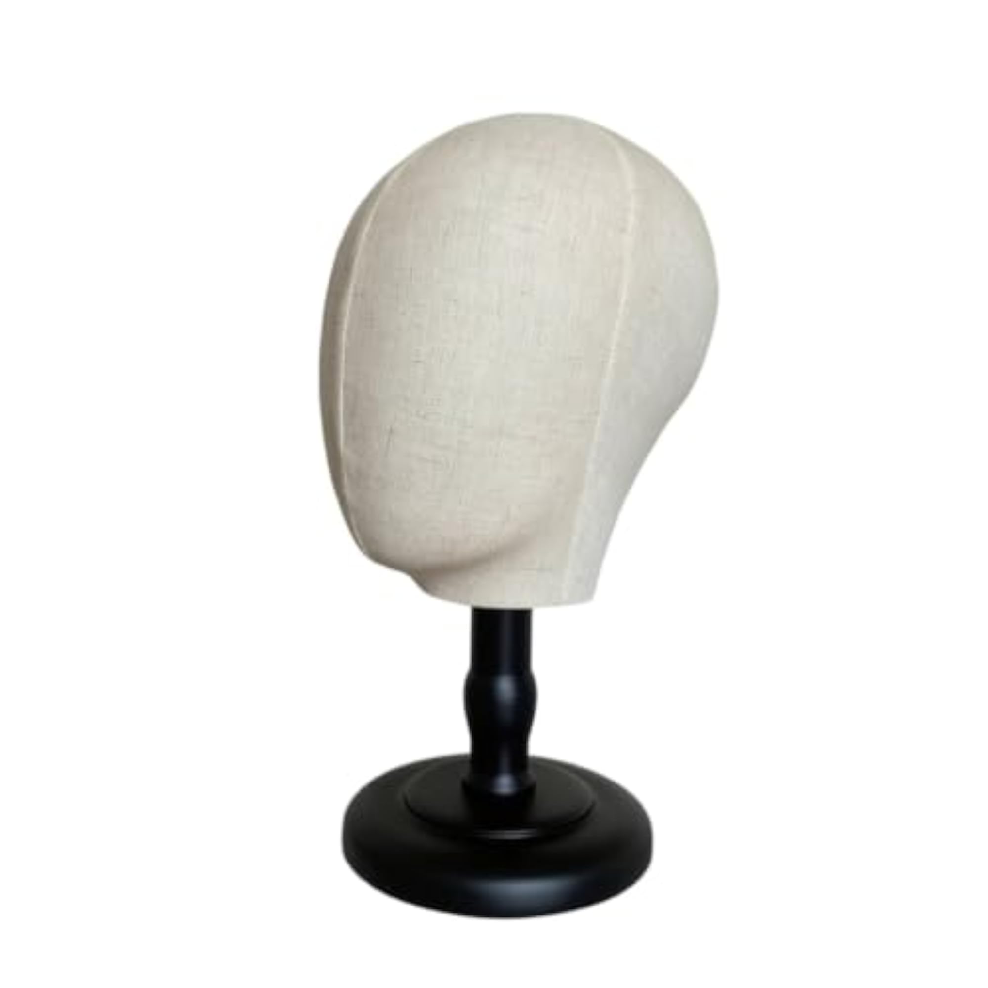 Cloth-Covered Head with Stand, Tabletop Display