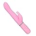 Silicone Rabbit Vibrator Multi Speed Vibrations for G Spot and Clit Stimulation Adult Sex Toy