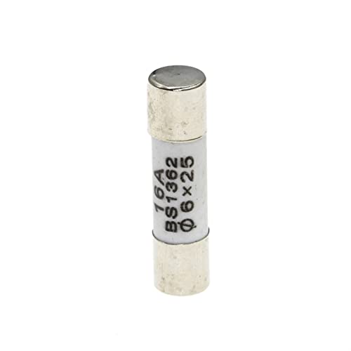 Fusible en céramique 6x25mm remplacement prise anglaise BS1362
