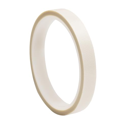 Image of Low Friction Tape,1 /2 inch x 33 Ft,Drawer Slide Tape,Curtain Glide Tape,Drawer Glide Tape,Squeak Resistant,Abrasion Resistance,Surface Protection for Wood,Cabinet (White