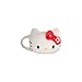 Bioworld Hello Kitty Sculpted Ceramic Mug, 16 oz, White Character Face with Red Bow, Hand-Painted Details, Officially Licensed Sanrio