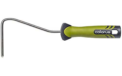 Professionele verfkwast lakkwast mt. 06 (30 mm) en 50 mm | velours verfroller verfroller verfroller 10 cm | verfbak verfbak verfbad 15 x 32 cm | roestvrij staal opsteekbeugel verfroller-beugel - Afbeelding 6