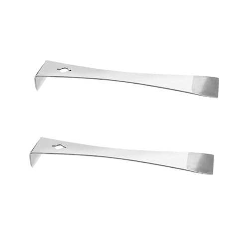 コロニーケア用ハイブスクレーパー2個 ステンレススチールハイブツール 養蜂スクレーパー じんましんメンテナンス用