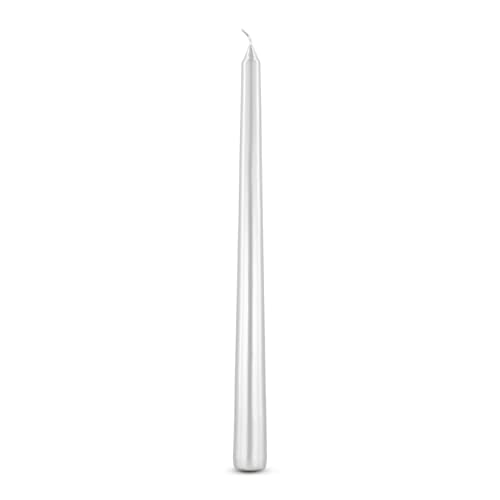 Zan Village Candle Company Taper Dinner Candles, 10 Pack, Long-Lasting 7-Hour Burn Time, Classic Long Venetian Style - Image 2