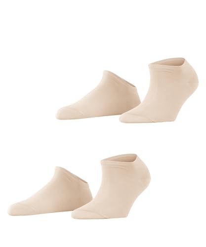 Produktbild Esprit Sneakersocken Uni (2 Paar) verstärkt, knöchelfrei und aus weichem Material Baumwolle rosa 35-38