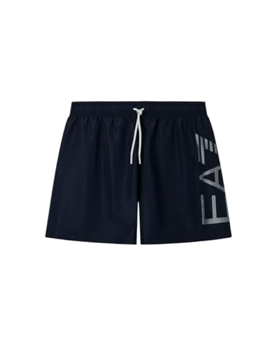 EA7 Emporio Armani 8056643412160 Boxer pour homme Logo Series 7M002001AF14497, bleu, L