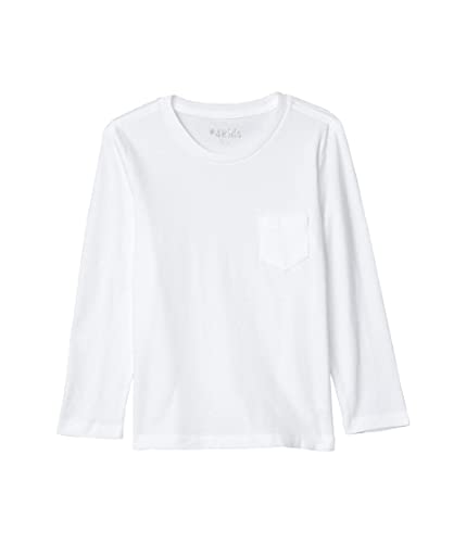#4kids Boys and Girls Essential Pocket Long Sleeve T-Shirt (Little Kids/Big Kids)