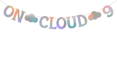On Cloud 9 Birthday Decorations for Girls Cloud 9th Birthday Party Decorations Bachelorette Party Decorations