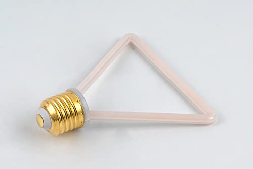 Lampe Edison Vintage LED 4W avec filament triangulaire souple pour bar et restaurant