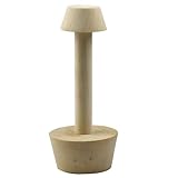 BESPORTBLE Pilon à tartelettes double face en bois - Moule à mini cheesecakes, moule à tartelettes aux œufs, poussoir à pâte - Accessoires de pâtisserie à faire soi-même pour biscuits, tartes et