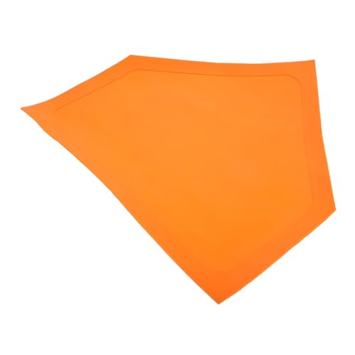 SUPVOX Baseball Home Plate Training Disc Portable Triangle Catch Mat for Youth Athletes