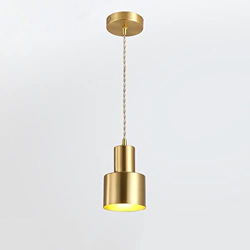 Lustre laiton brossé haut de gamme style postmoderne chic