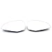 CHROX for Audi A4 S4 RS4 RS 4 B9 A5 S5 RS6 RS 5 2016-2023, Heating Side Mirror Glass Lens Door Wing Rear View Mirror Glass