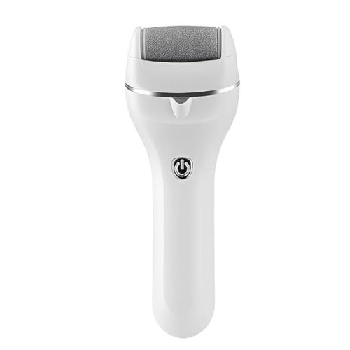 Tomedeks Piedi Roll Elettrico Professionale Ricaricabile USB – 2 Livelli di Velocità 1 Testina di Ricambio, Batteria 600 mAh, Impermeabile IPX7, Cura Piedi, Rimozione Calli e Duroni