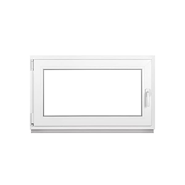Premium Kunststofffenster Von Komforta - Kellerfenster Weiß Argon Isoglas BxH: 750 x 400 mm Garagenfenster/Gartenhaus…