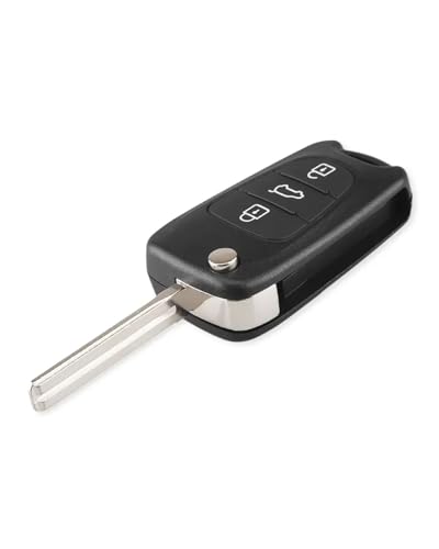 Étui clé i20 i30 IX35 pliable avec télécommande à 3 boutons