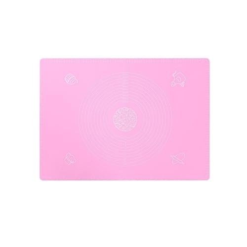 Silicone Baking Mat Kneading Dough Mats Pizza Cake Sheet Cooking Grill Gadgets Bakeware Table Pad Kitchen Pastry Accessories(Pin