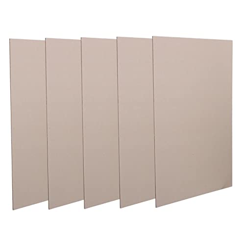ERINGOGO 5pcs Thickened DIY Paperboard Double Sided Craft Material for Art Projects Lightweight and Durable Cardboard for Creative Modeling and Drawing