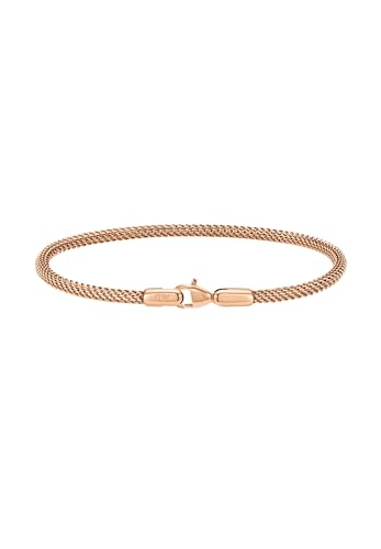 Image of Daniel Wellington Tide Mesh Bracelet - Premium 316L Stainless Steel Cable Bracelet for Women and Men, Stackable, Lobster Clasp