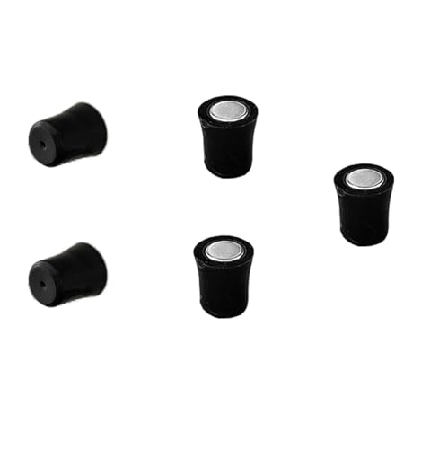 5 Magnetic Pin Backs for Enamel Pins (Black) Converts Pins into Refrigerator Magnets & Put Your Pins on Fridge for Seasonal Decorations and Gifts Enamel Pins Not Included