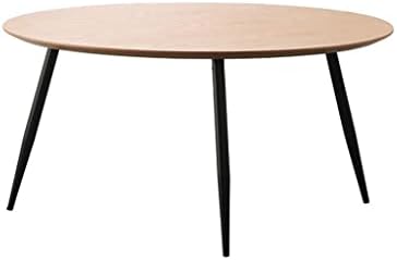 RYSLUX Bedside Cabinet, Nordic Coffee Tables Small Apartment Sofa Corner Small Wood Tea Table Balcony Iron Round Table Combination (Color : Picture Color, Size : One Size)