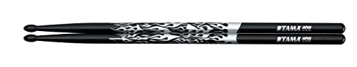 Tama Tama O5A-F-Bs Silver Rhythmic Fire Drumsticks Pair, Length 406Mm, Diameter 14Mm In Black #TOP6