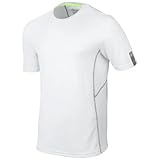 Beretta Men's Ice Power Lightweight Breathable Quick-Drying Short Sleeve Shooting T-Shirt, Pure White, Small