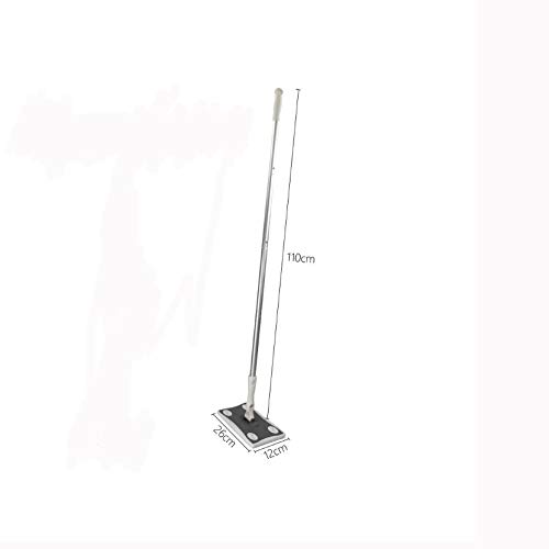 Spazzolone Professionale in Microfibra per Legno Duro, Laminato, Scopa per Pulizia Pavimenti To Pursue Happiness