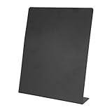 Topiky Tablón de Anuncios Magnético con Soporte de Caballete, Tablero de Exhibición de Notas de Mesa de Metal Magnético, Tablero de Anuncios para Pared, Refrigerador, Notas de Exhibición de, Fotos