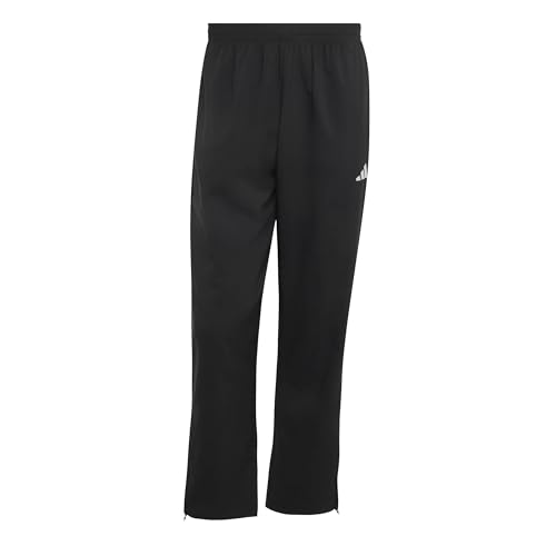 Pantalon adidas Homme Essentials en toile légère coupe fuselée Noir taille S Court