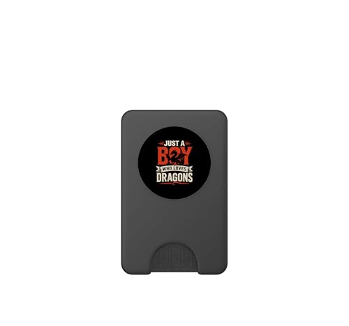 PopWallet MagSafe Dragon pour garçon passionné PopSockets - 2