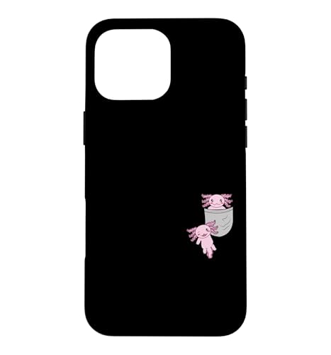 Fish Lizard Pocket of Axolotl Sea Salamander Axolotls Case for
