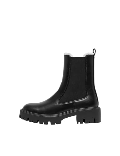 Image of ONLY BETTY-9 WARM LINED Boot Black Euro 41 BlackEuro 41Black Boots (53557) Women's/Ladies