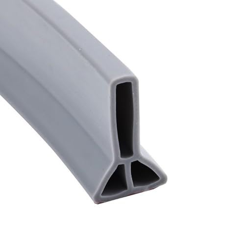 NEIQIUWING Junta de goma de silicona para ducha, 50-300 cm, tope de agua, barra de baño