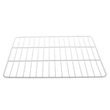 OUNONA Gefrierschrank Trennwand Metall Drahtgestell 40x30cm für Gewerbliche Lagerung und Kühlschrank Organizer Einsatz